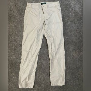 Ralph Lauren Cream Patch Pocket Chino Pant